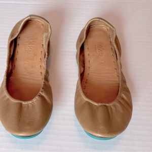 Gold Tieks! Size 7.